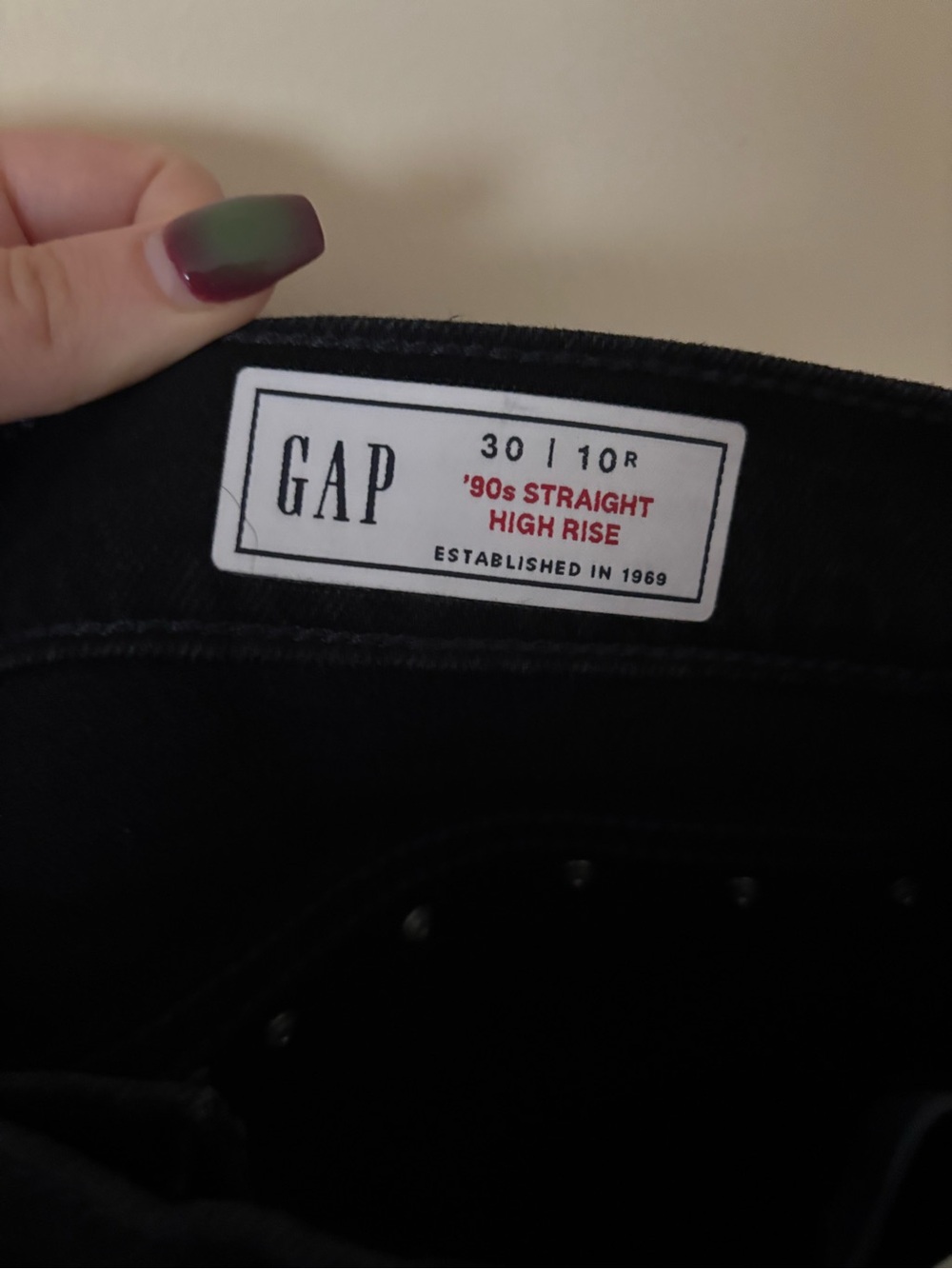 Gap • 90s Straight High Rise Jeans - Picture 4 of 5